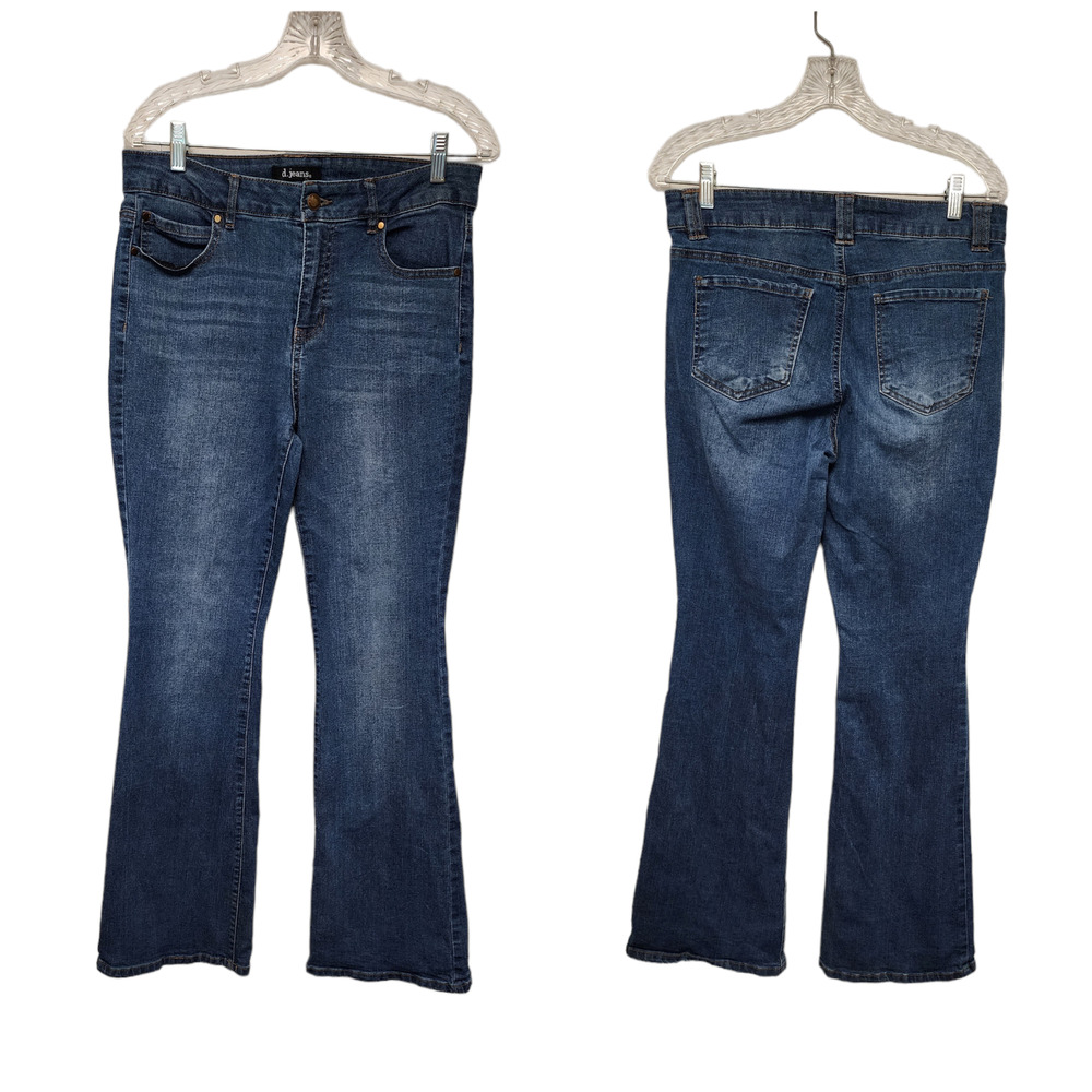 d. Jeans Blue Denim Bootcut Jeans Size 10